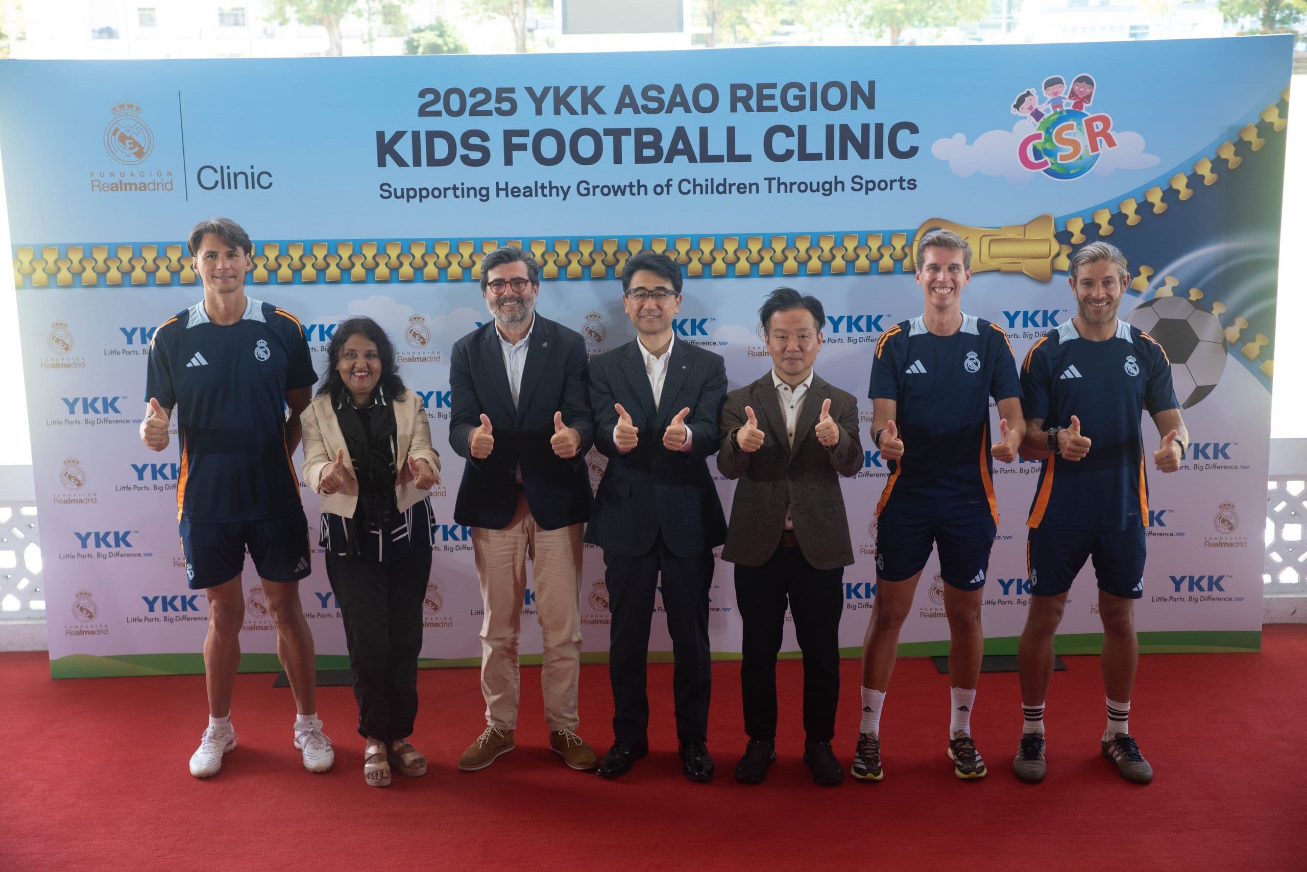 YKK and Real Madrid Foundation Successfully Conclude Kids Football Clinic in Sri Lanka,Empowering Hundreds of Underprivileged Children