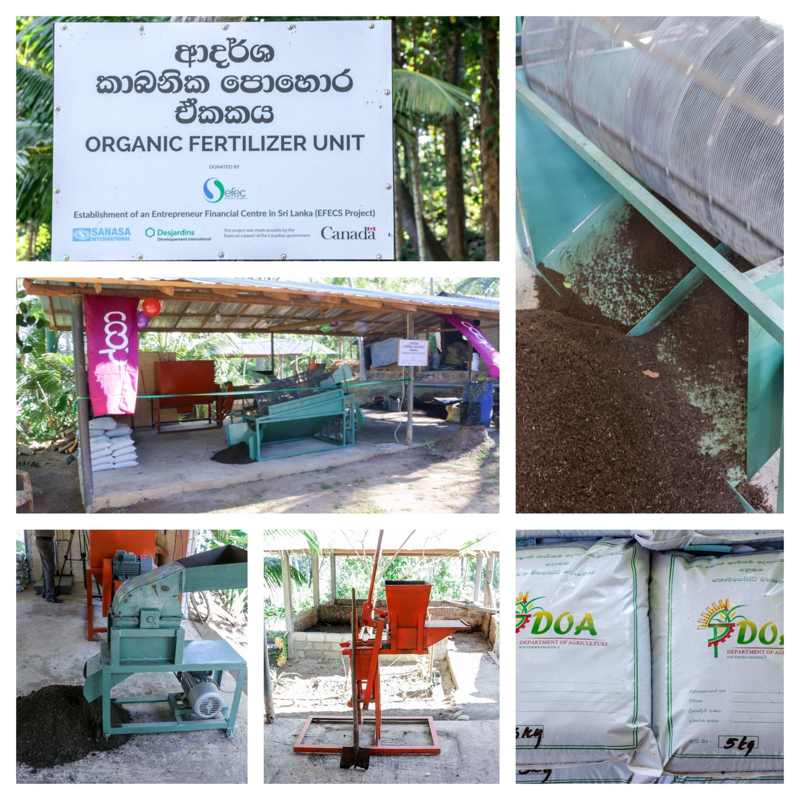 SANASA’s support for model organic fertilizer unit in Beliatta helps boost organic farming in Sri Lanka