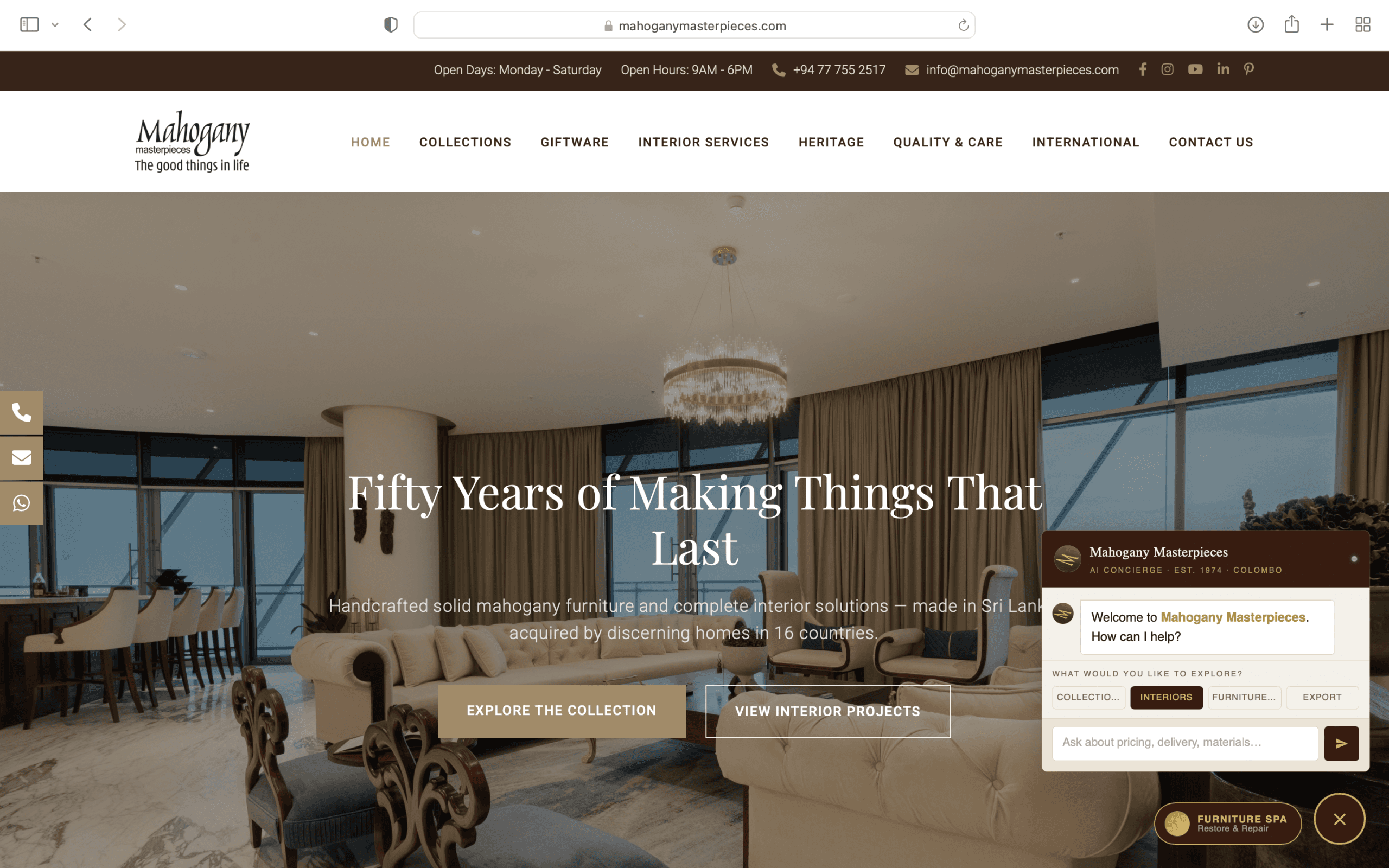 MAHOGANY MASTERPIECES LAUNCHES NEW DIGITAL FLAGSHIP