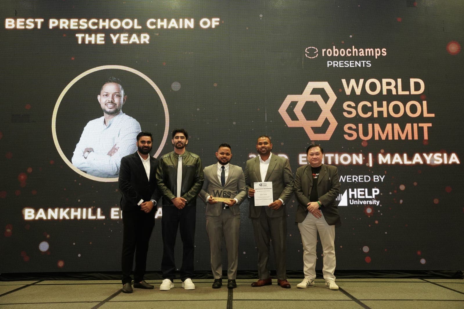 Bankhill Educare chosen as ‘Best Preschool Chain’ at World School Summit 2025